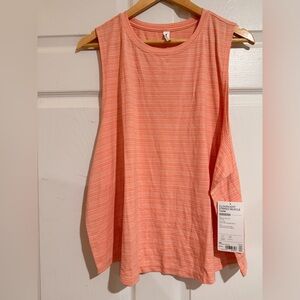 Cloudlight striped muscle tank top  size 2XL
